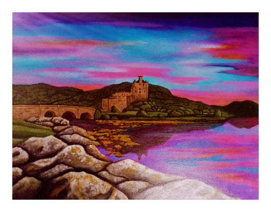 Eilean Donan Castle Fine Art Giclee Print